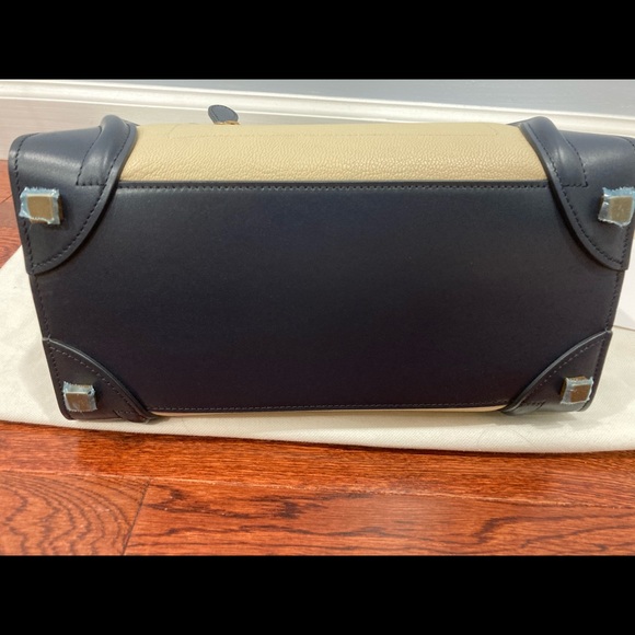 Celine TRICOLOR Leather Luggage Tote - Picture 3 of 8